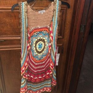 Handmade knit vest for young adults/ women